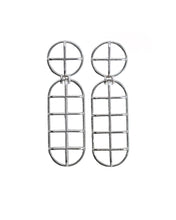 Carica l'immagine nel visualizzatore di Gallery, Orecchini FRAME ovali big