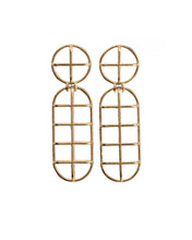 Carica l'immagine nel visualizzatore di Gallery, Orecchini FRAME ovali big