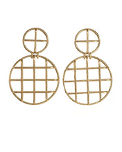 Carica l'immagine nel visualizzatore di Gallery, Orecchini FRAME tondi big